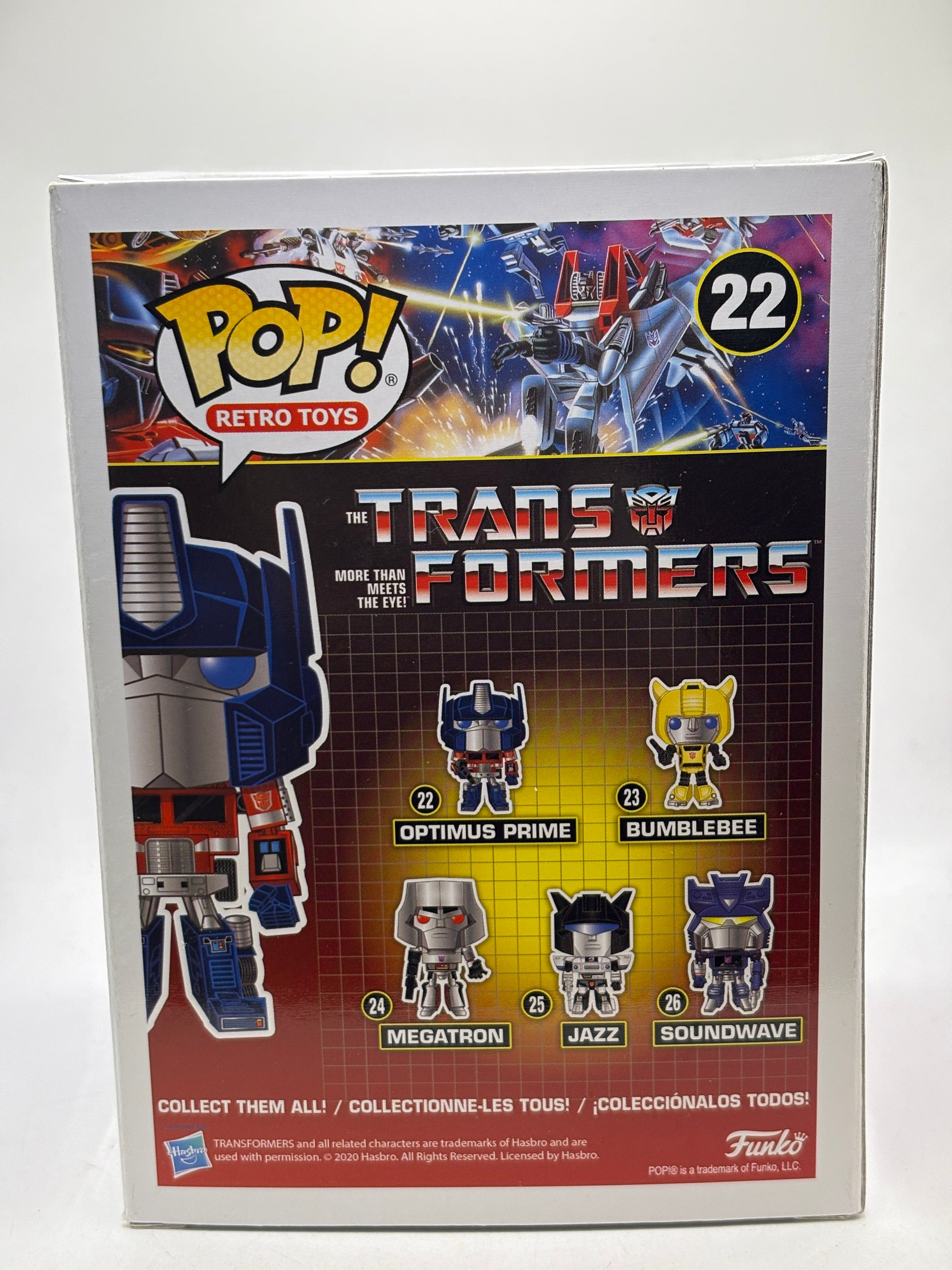 Funko POP! Retro Toys Transformers #22 Optimus Prime Vinyl Figure image 3