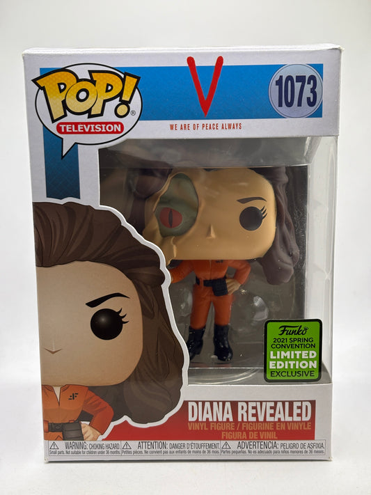 Funko POP! Television V #1073 Diana Revealed 2021 Spring Exclusive - photo 1