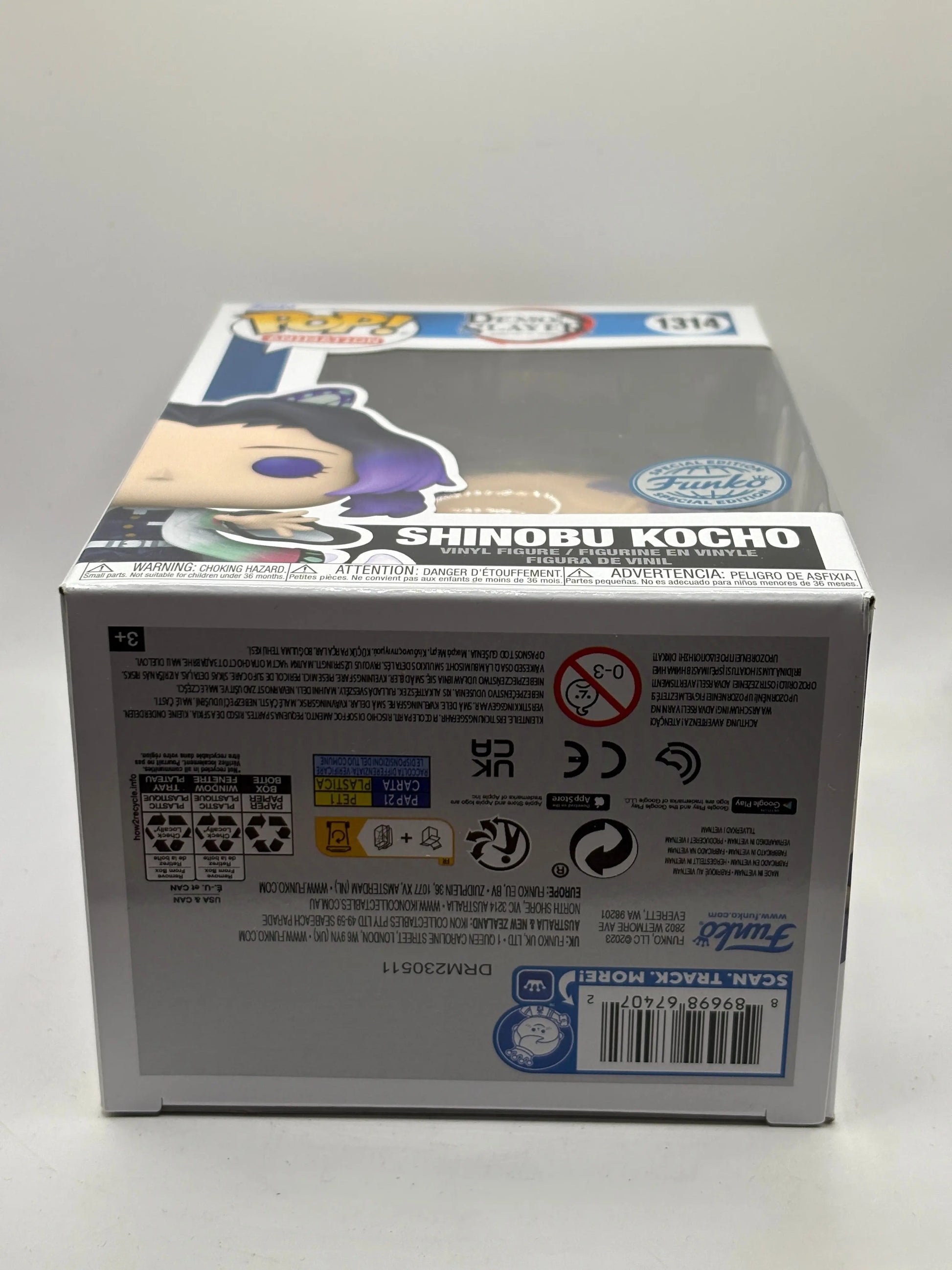 Funko POP! Animation Demon Slayer #1314 Shinobu Kocho Special Edition FRENLY BRICKS - Open 7 Days