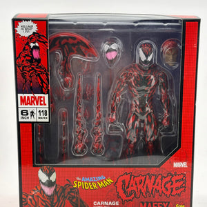 Marvel MAFEX No.118 Carnage (Comic Ver.) Action Figure Sealed FRENLY BRICKS - Open 7 Days