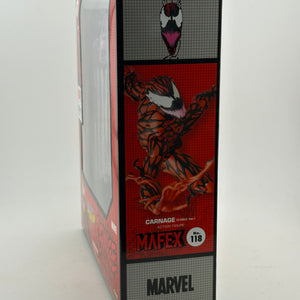 Marvel MAFEX No.118 Carnage (Comic Ver.) Action Figure Sealed FRENLY BRICKS - Open 7 Days