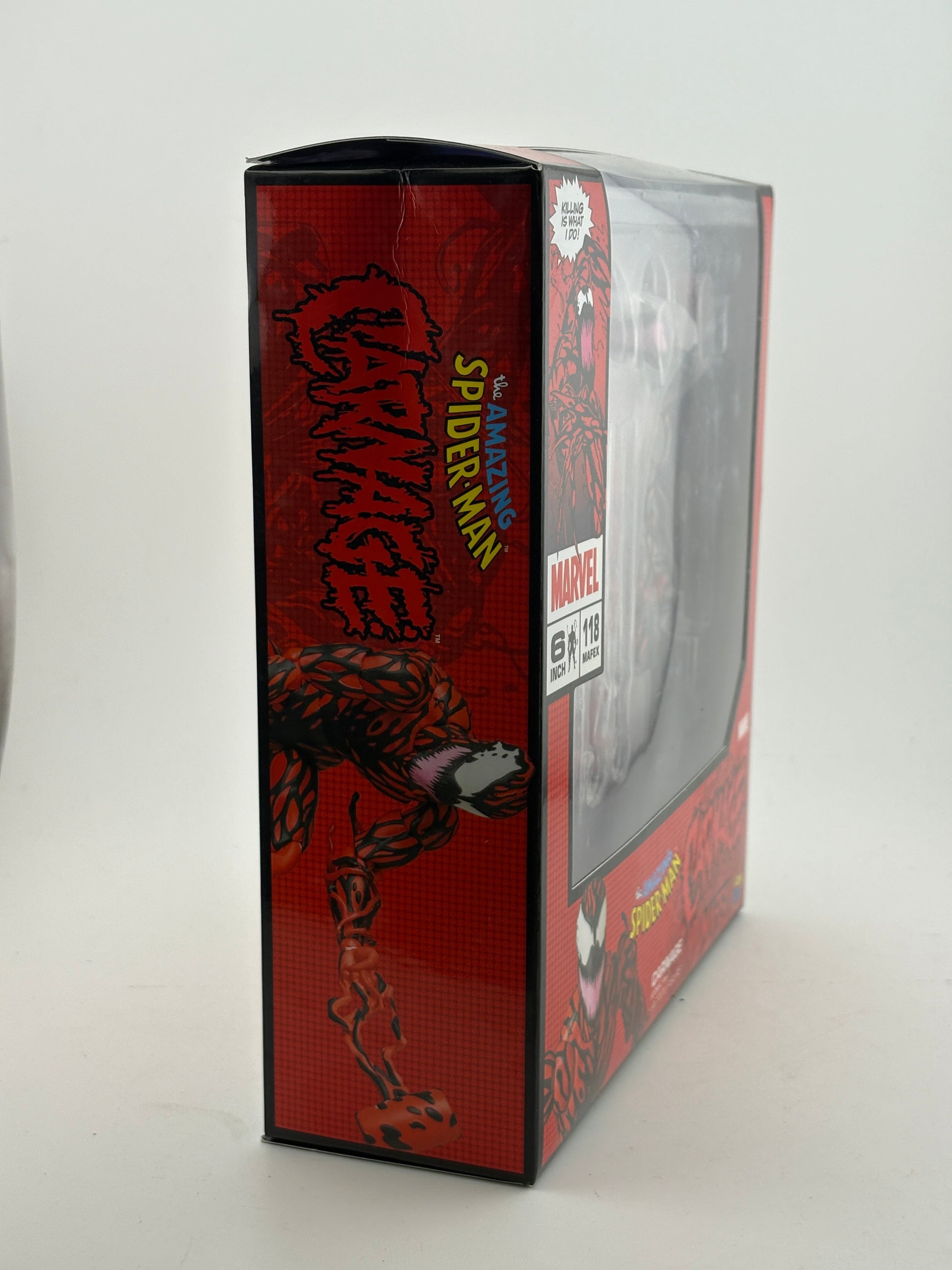Marvel MAFEX No.118 Carnage (Comic Ver.) Action Figure Sealed FRENLY BRICKS - Open 7 Days