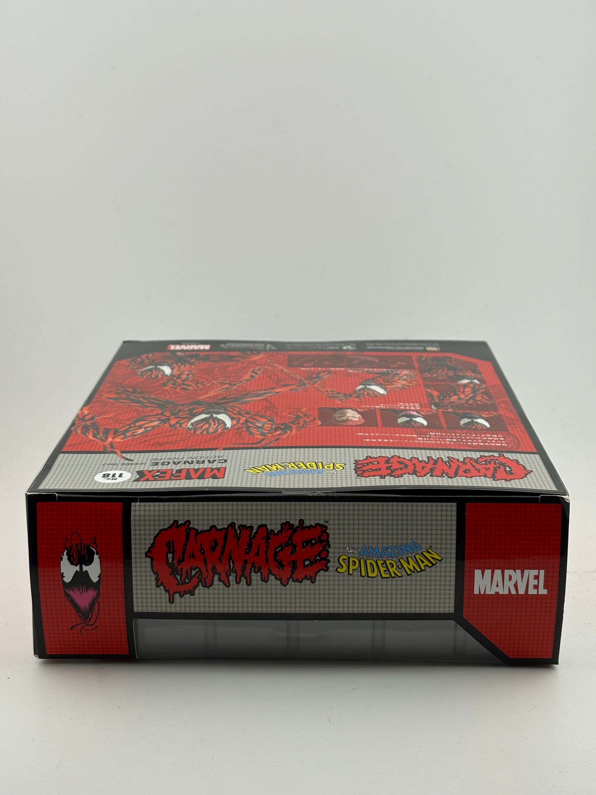 Marvel MAFEX No.118 Carnage (Comic Ver.) Action Figure Sealed FRENLY BRICKS - Open 7 Days