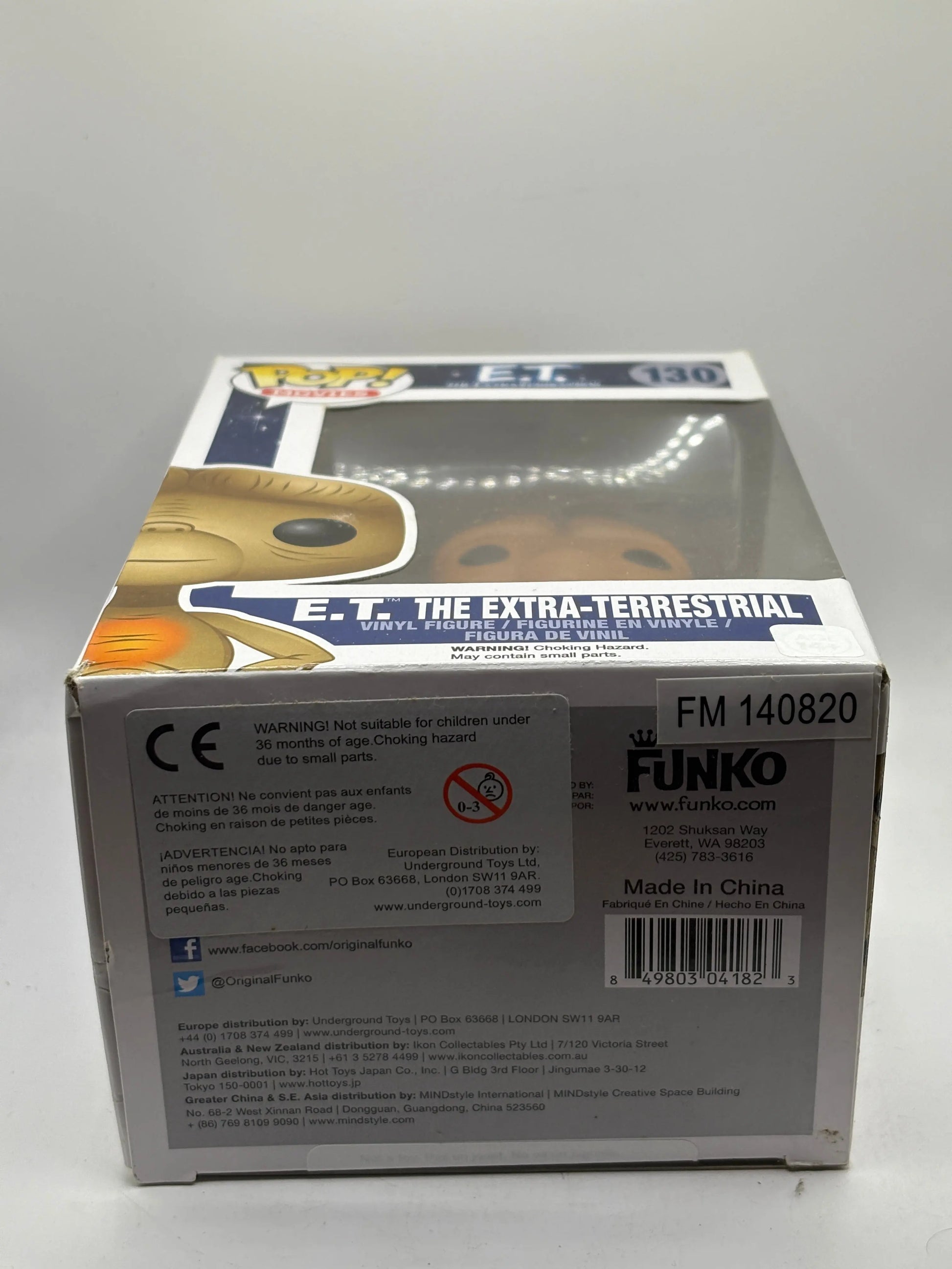Funko POP! Movies E.T #130 E.T. the Extra-Terrestrial Vinyl Figure FRENLY BRICKS - Open 7 Days