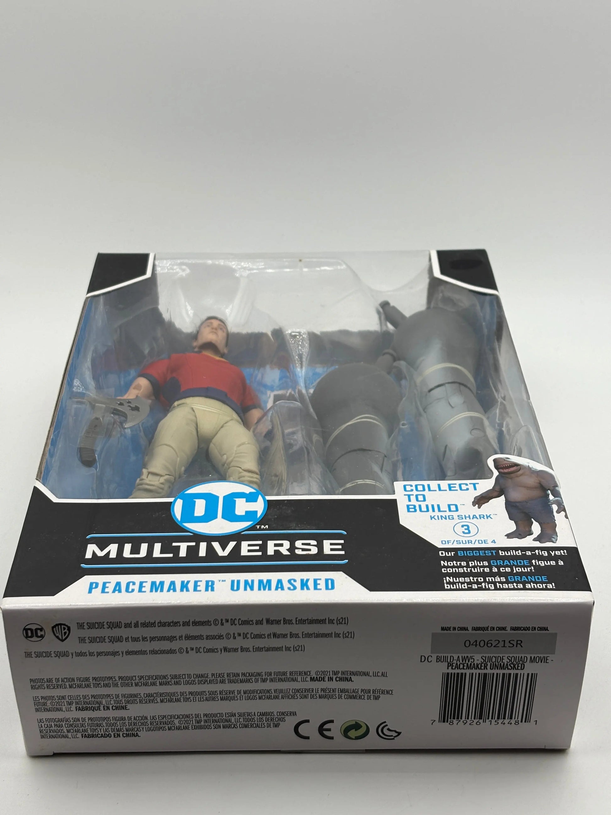 McFarlane Toys DC Multiverse - Peacemaker Unmasked The Suicide Squad Sealed FRENLY BRICKS - Open 7 Days