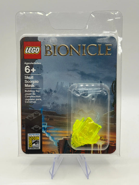 2015 SDCC Lego Bionicle Skull Scorpio Mask Minifigure Exclusive FRENLY BRICKS - Open 7 Days