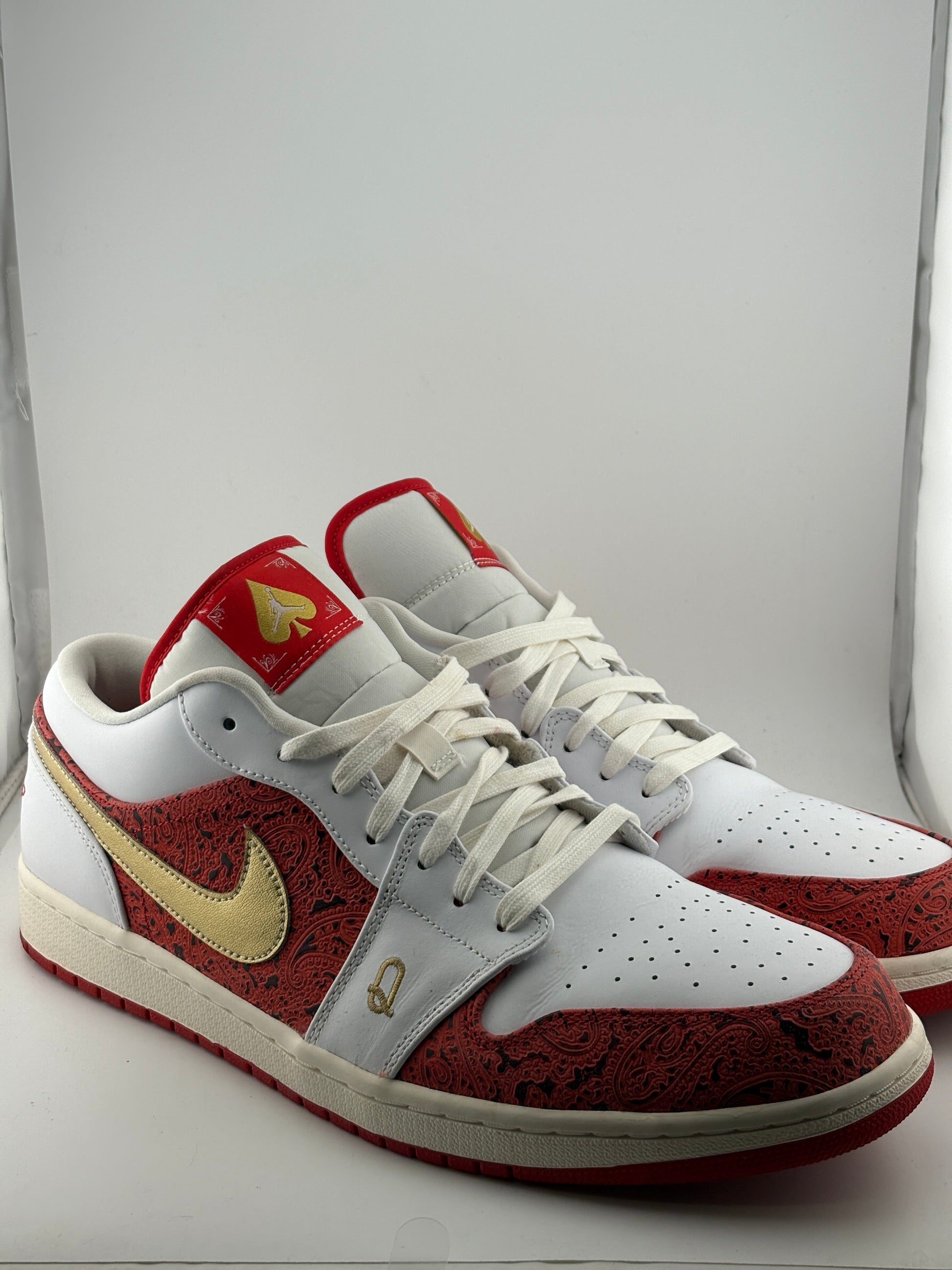 Nike Air Jordan 1 Low SE - Spades SIZE US 15 - DJ5185 100 NEW with Box FRENLY BRICKS - Open 7 Days