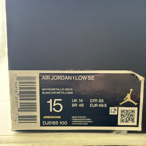 Nike Air Jordan 1 Low SE - Spades SIZE US 15 - DJ5185 100 NEW with Box FRENLY BRICKS - Open 7 Days