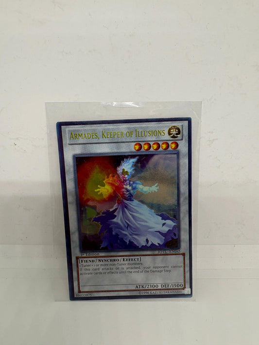 Yugioh Armades, Keeper of Boundaries JOTL-EN045 Secret Rare 1st Edition NM FRENLY BRICKS - Open 7 Days