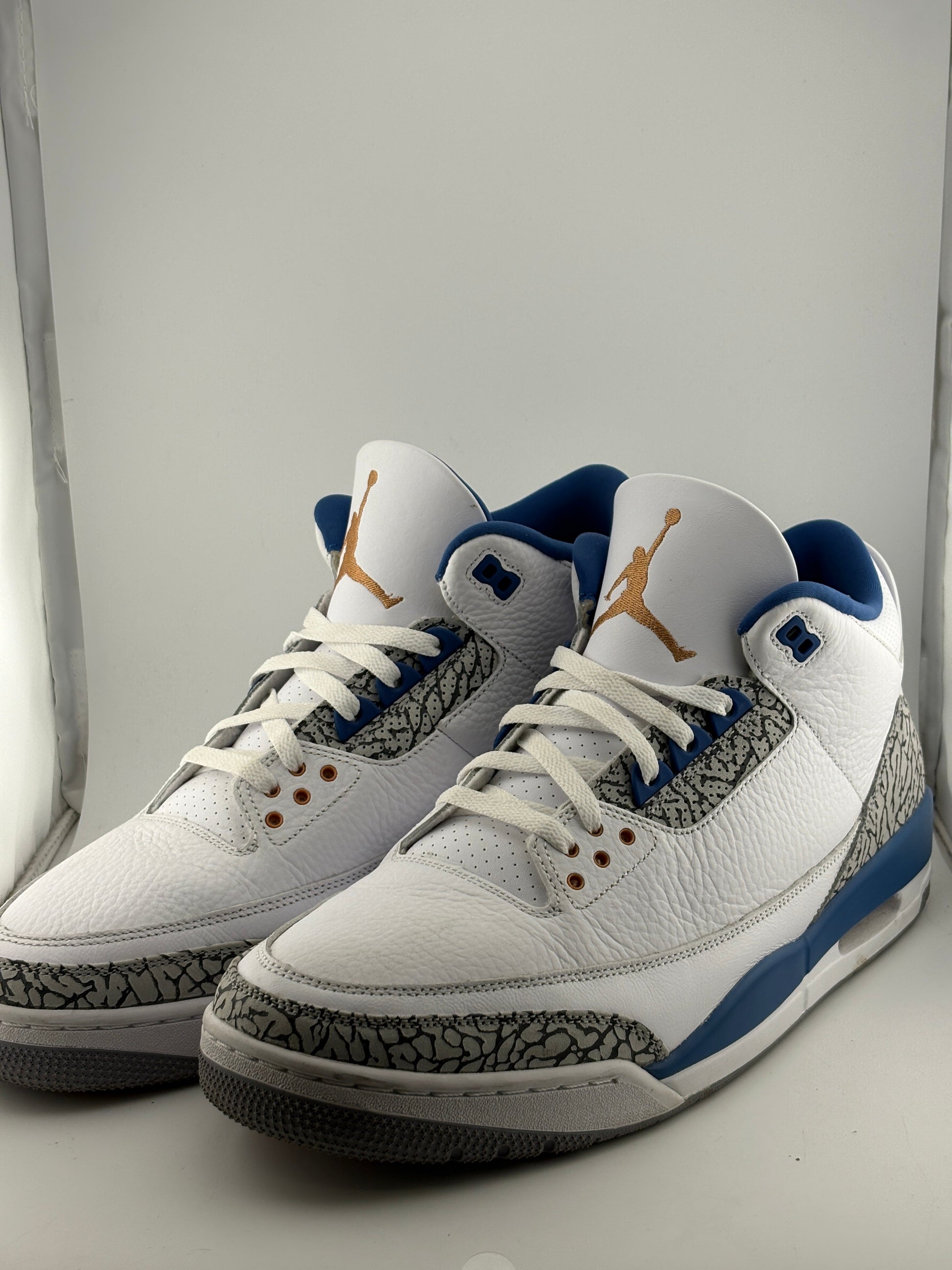 Air Jordan 3 Retro Washington Wizards - CT8532 148 SIZE US 15 USED FRENLY BRICKS - Open 7 Days