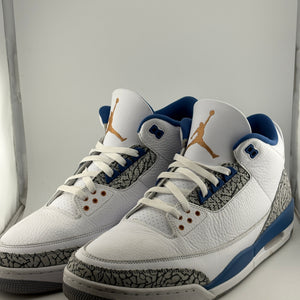 Air Jordan 3 Retro Washington Wizards - CT8532 148 SIZE US 15 USED FRENLY BRICKS - Open 7 Days