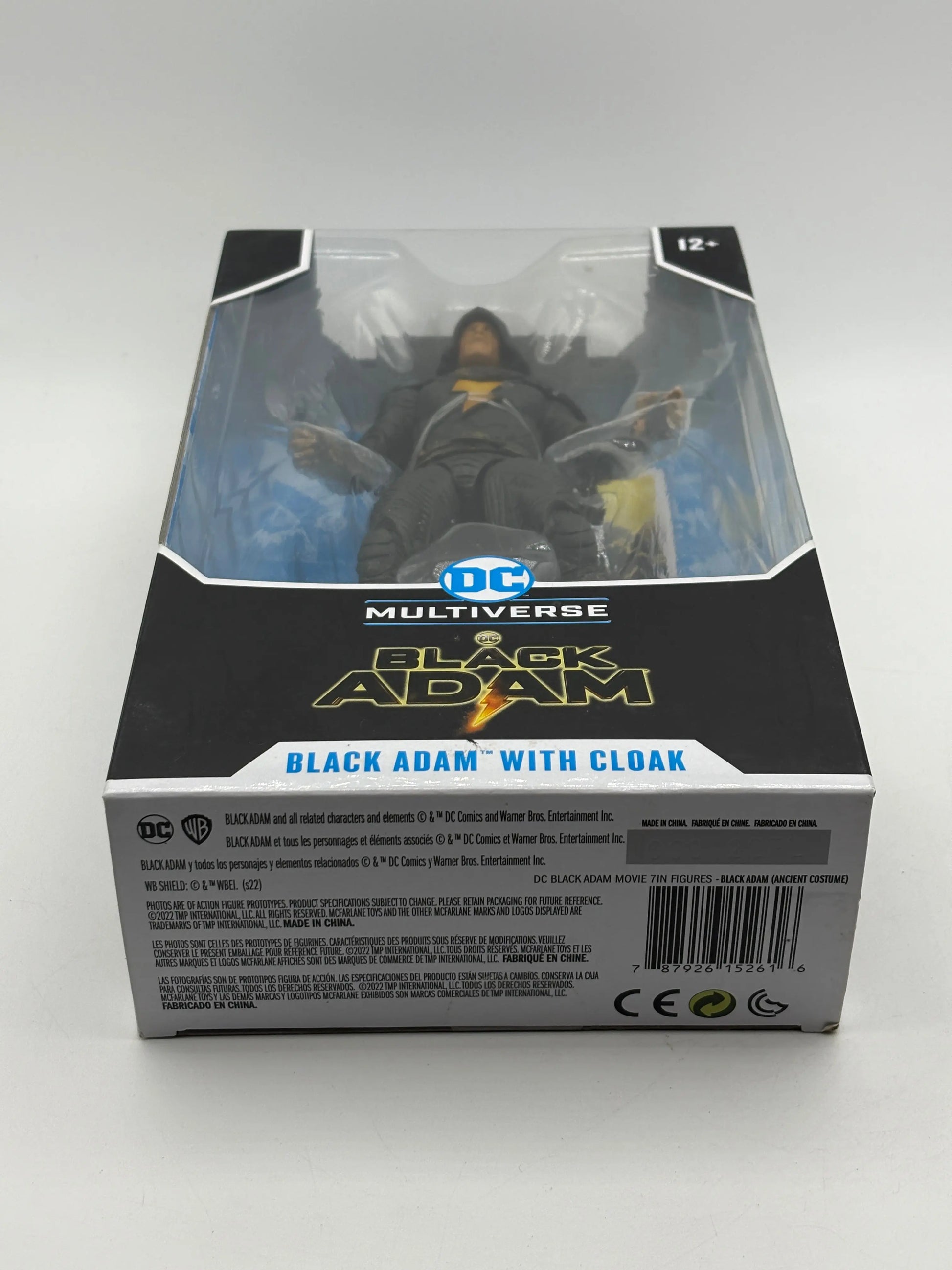 McFarlane Toys DC Multiverse - Black Adam with Cloak Sealed and New FRENLY BRICKS - Open 7 Days