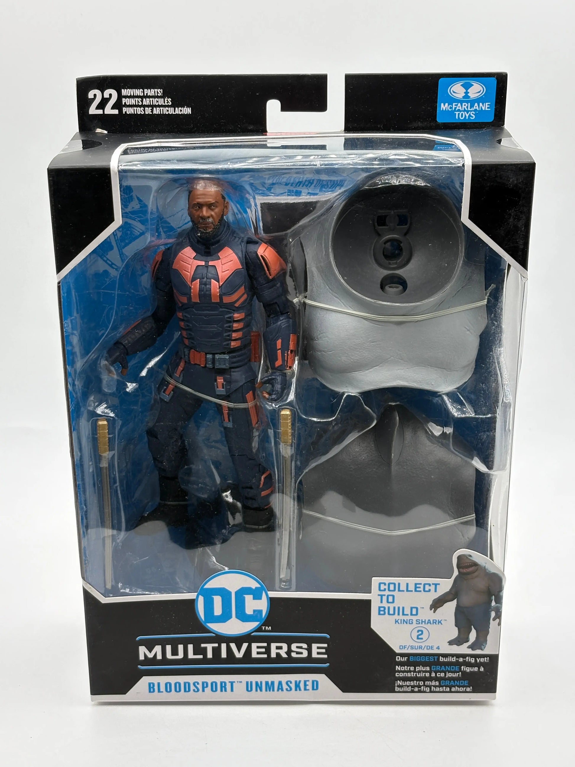 McFarlane Toys DC Multiverse- Bloodsport Unmasked The Suicide Squad Sealed FRENLY BRICKS - Open 7 Days
