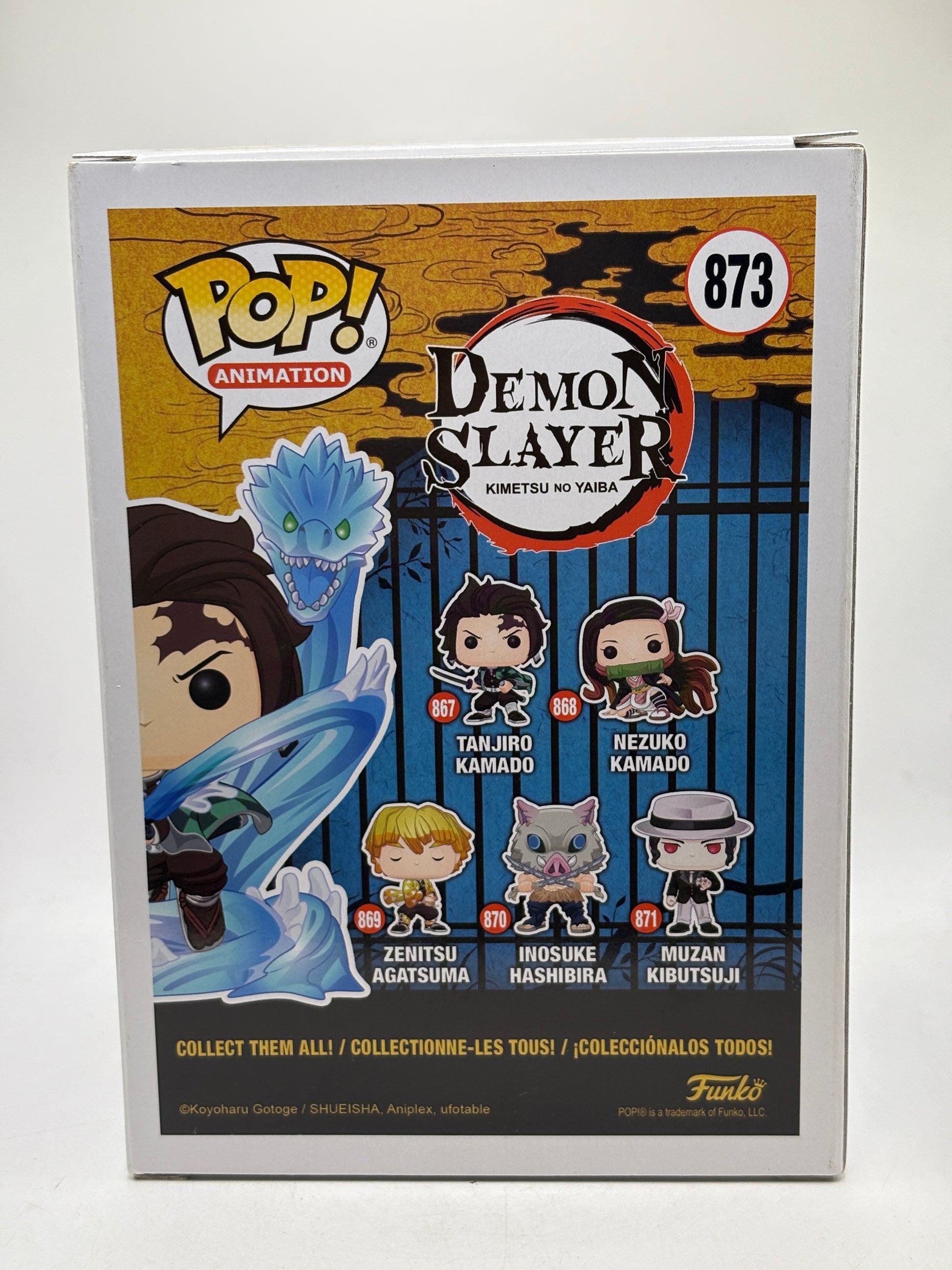 Funko POP! Animation Demon Slayer #873 Tanjiro Kamado Vinyl Figure Glow SE image 3