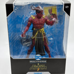 McFarlane Toys DC Multiverse - Black Adam Sabbac Figure New and Sealed FRENLY BRICKS - Open 7 Days