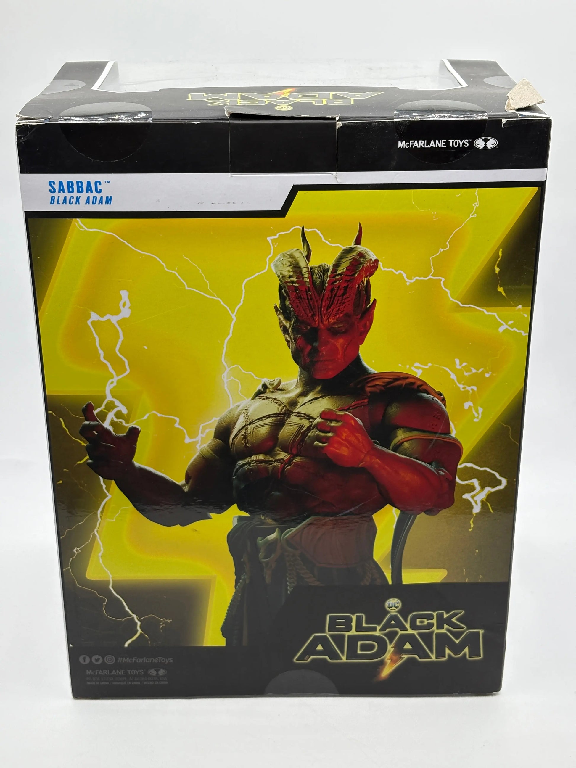 McFarlane Toys DC Multiverse - Black Adam Sabbac Figure New and Sealed FRENLY BRICKS - Open 7 Days