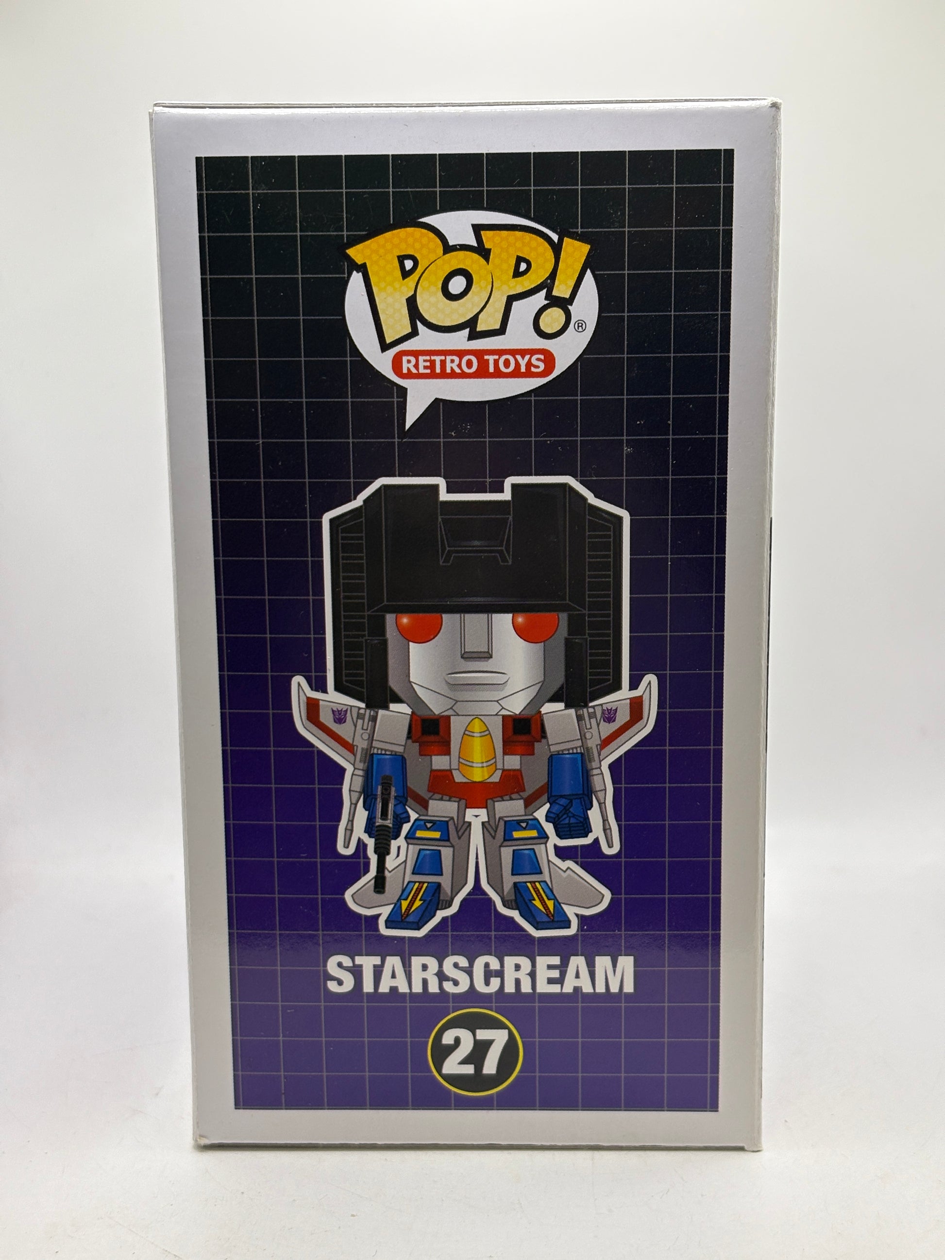 Funko POP! Retro Toys Transformers #27 Starscream Special Edition Dmg image 4