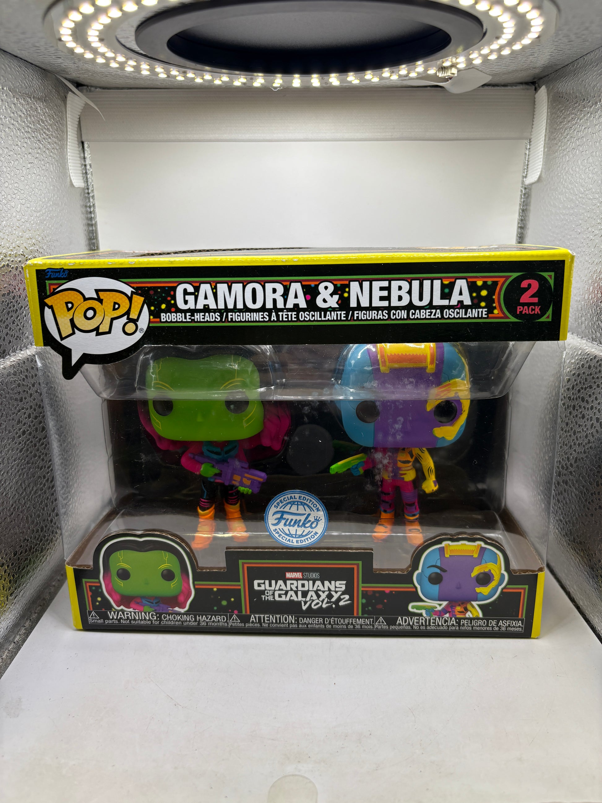 Funko POP! Marvel Guardians of the Galaxy 2 Pack Gamora & Nebula image 1