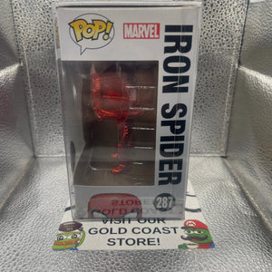 Avengers: Infinity War - Iron Spider (Red Chrome) #287 Exclusive Funko Pop Vinyl FRENLY BRICKS - Open 7 Days