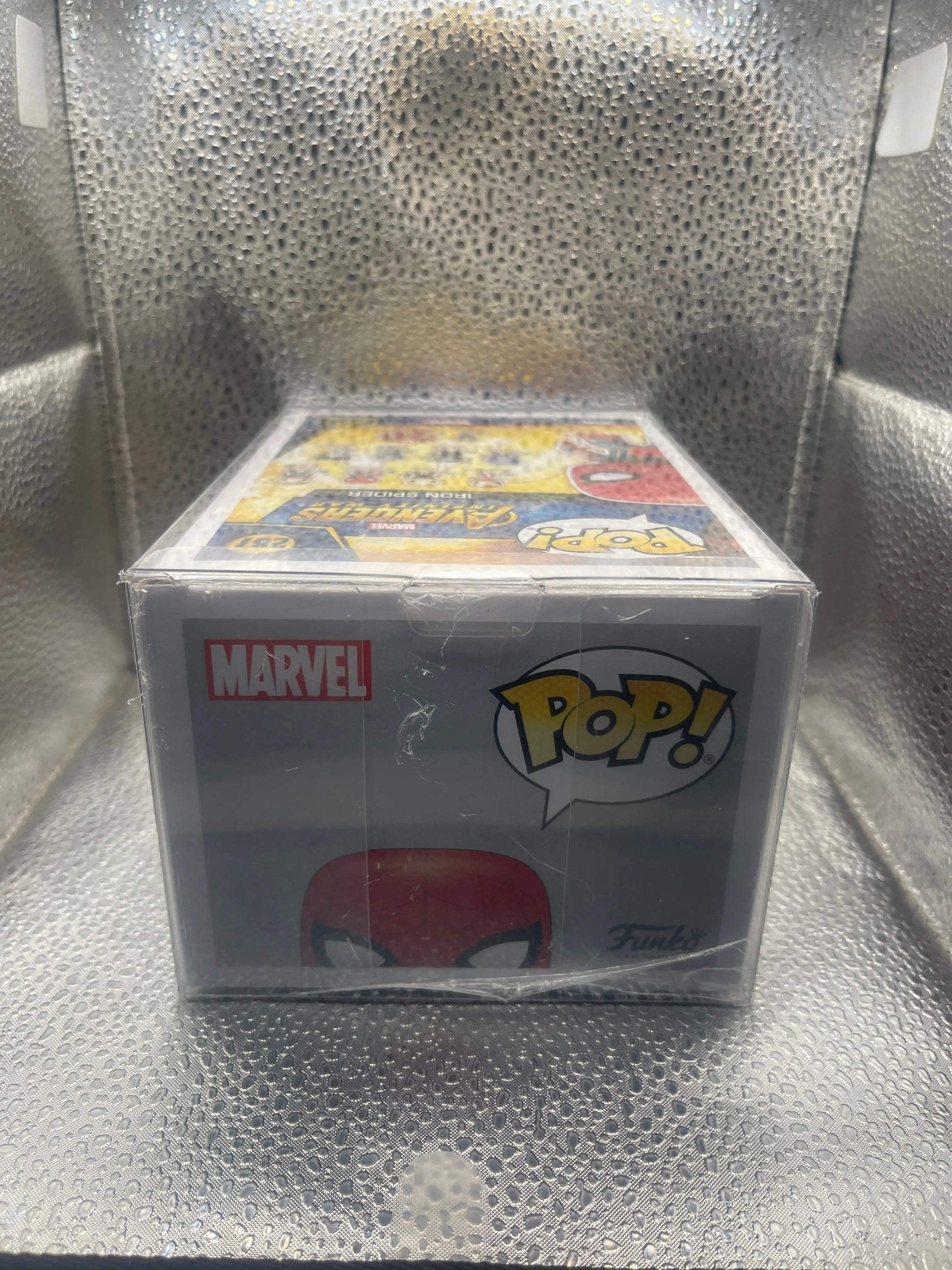 Avengers: Infinity War - Iron Spider (Red Chrome) #287 Exclusive Funko Pop Vinyl FRENLY BRICKS - Open 7 Days