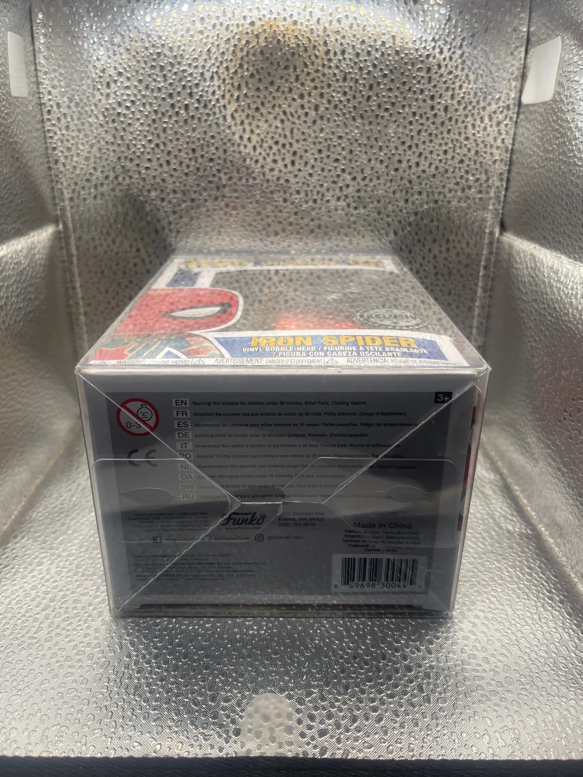 Avengers: Infinity War - Iron Spider (Red Chrome) #287 Exclusive Funko Pop Vinyl FRENLY BRICKS - Open 7 Days