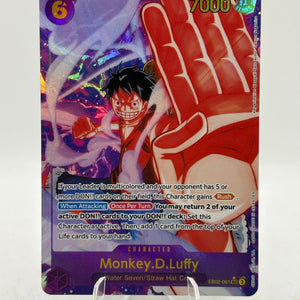 One Piece TCG EB02 - Monkey.D.Luffy EB02-061 SEC* Alt Art FRENLY BRICKS - Open 7 Days
