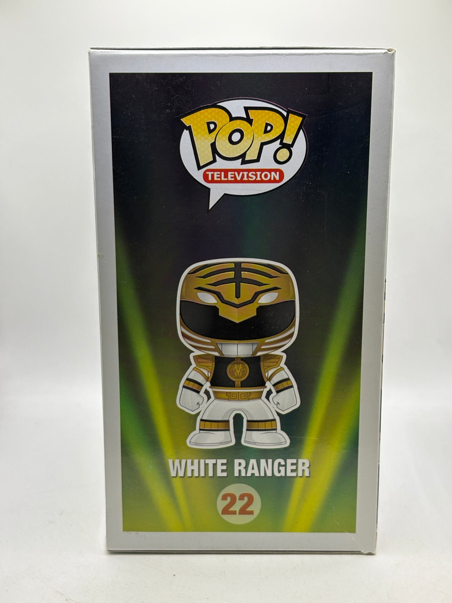 Funko POP! Television Power Rangers #22 White Ranger Vinyl Figure NO MOULD