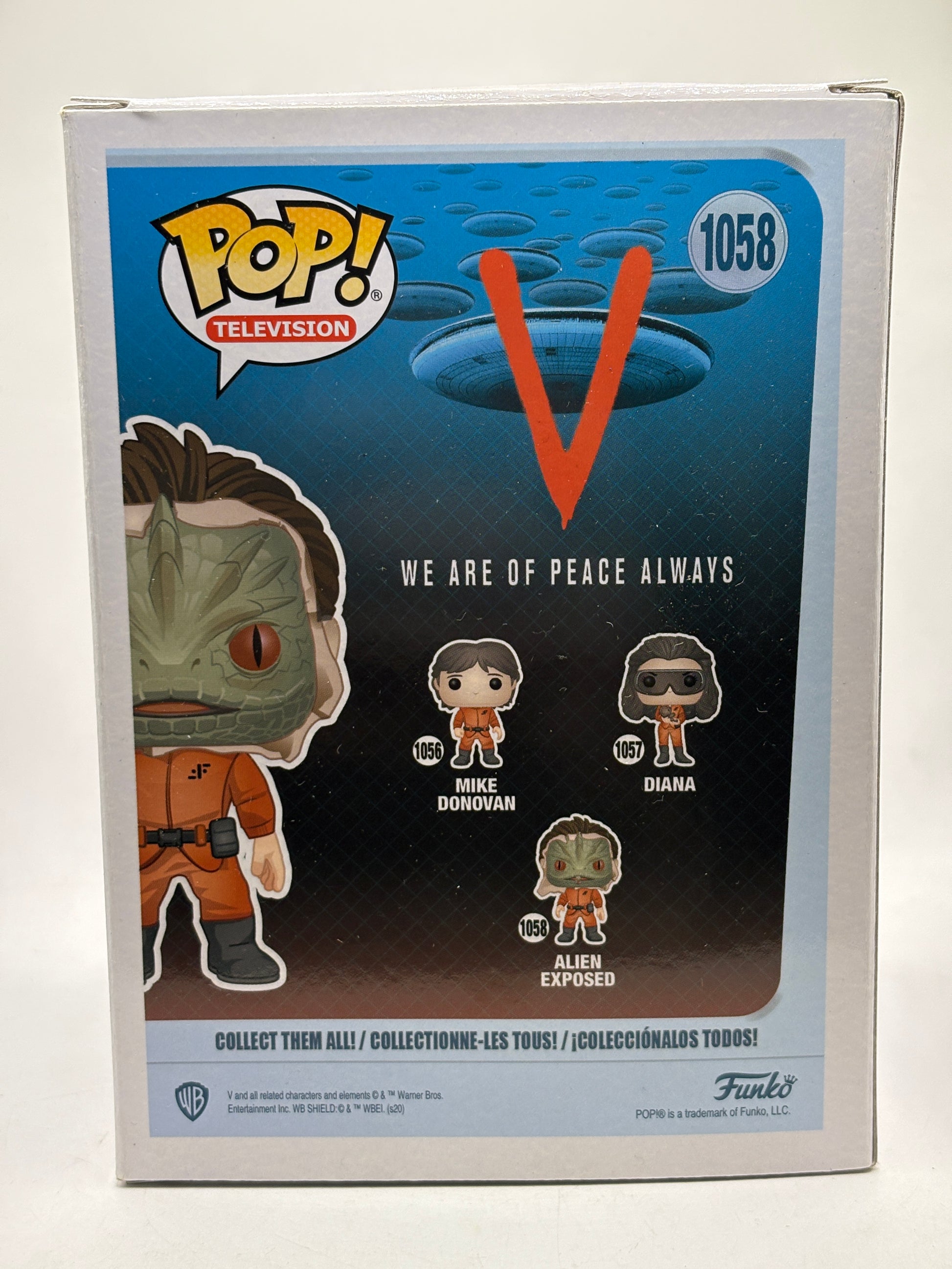 Funko POP! Television V #1058 Alien Exposed Vinyl Figure image 3
