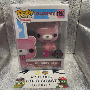 Funko Pop! Vinyl Gloomy Bear - Gloomy Bear Flocked Exclusive #1190 FRENLY BRICKS - Open 7 Days