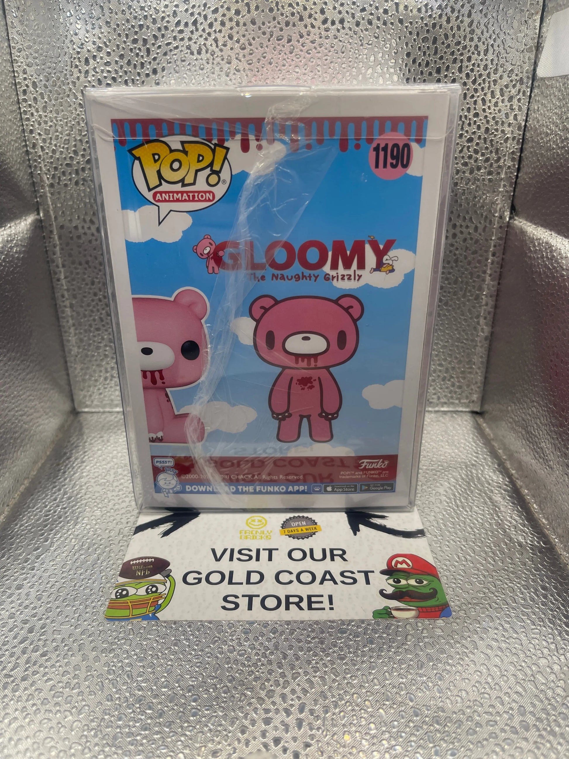Funko Pop! Vinyl Gloomy Bear - Gloomy Bear Flocked Exclusive #1190 FRENLY BRICKS - Open 7 Days