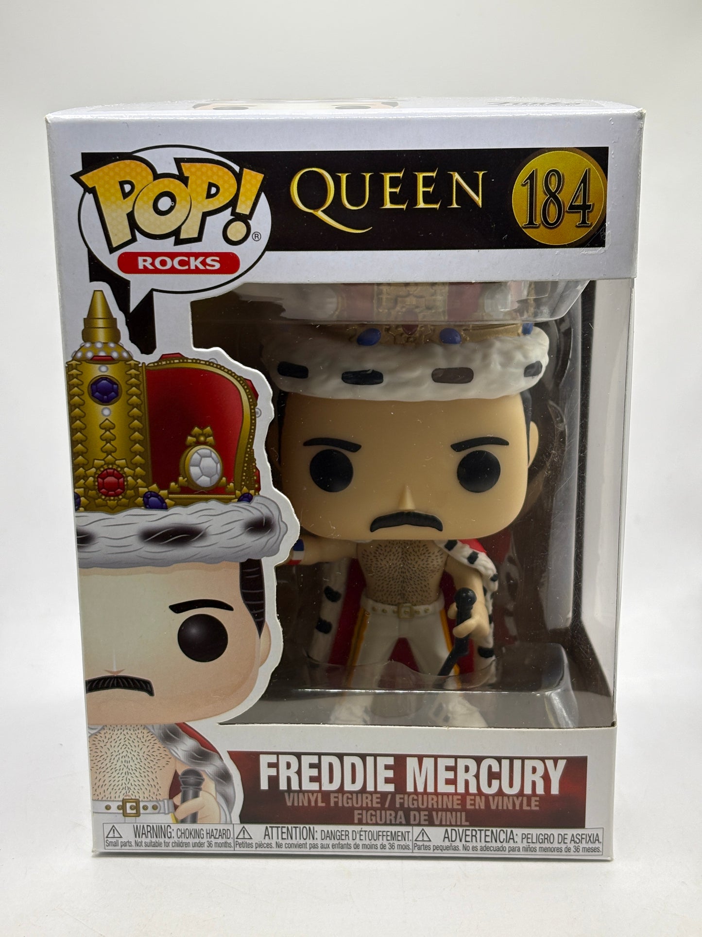 Funko POP! Rocks Queen #184 Freddie Mercury Vinyl Figure