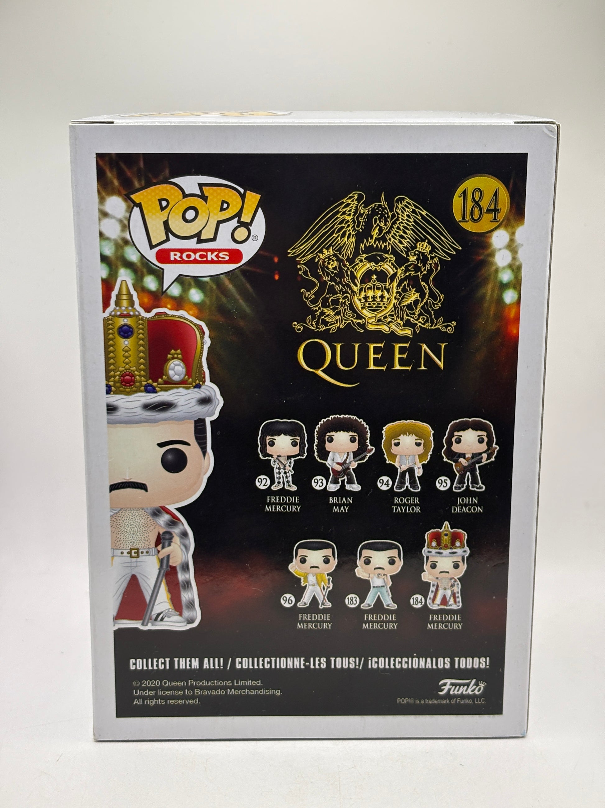 Funko POP! Rocks Queen #184 Freddie Mercury Vinyl Figure image 3