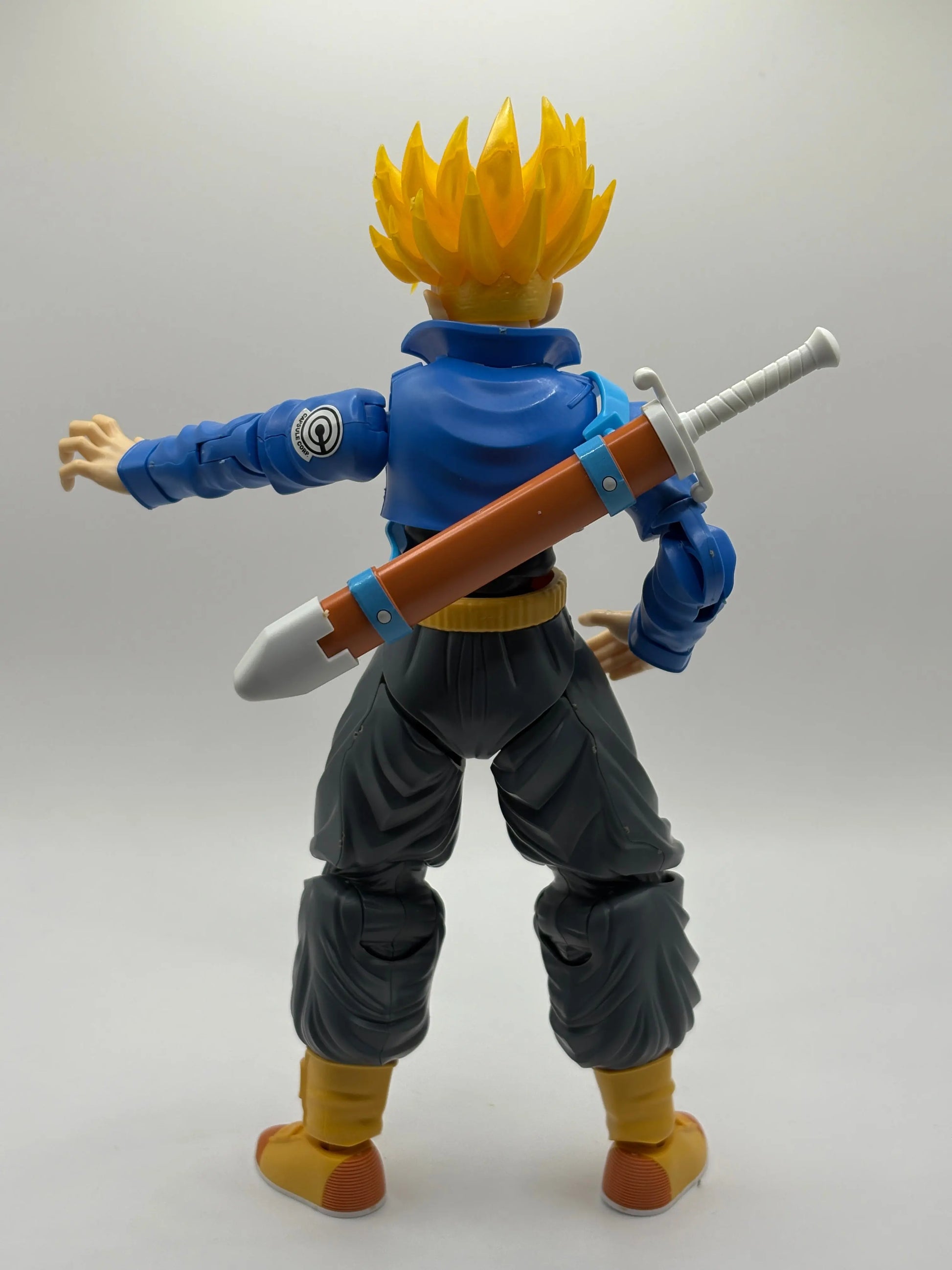 Bandai Figure-Rise Standard Dragon Ball Z Future Trunks Model Kit Loose FRENLY BRICKS - Open 7 Days