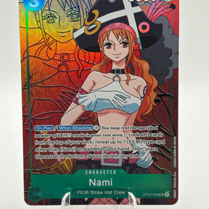 One Piece TCG OP02 - Nami OP02-036 SR Full Art NM FRENLY BRICKS - Open 7 Days