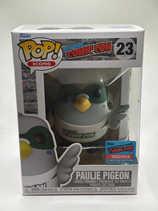 Funko POP! Icons NYCC #23 Paulie Pigeon NYCC 2021 Limited 1500 Pcs FRENLY BRICKS - Open 7 Days
