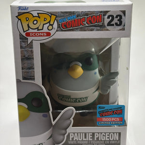 Funko POP! Icons NYCC #23 Paulie Pigeon NYCC 2021 Limited 1500 Pcs FRENLY BRICKS - Open 7 Days