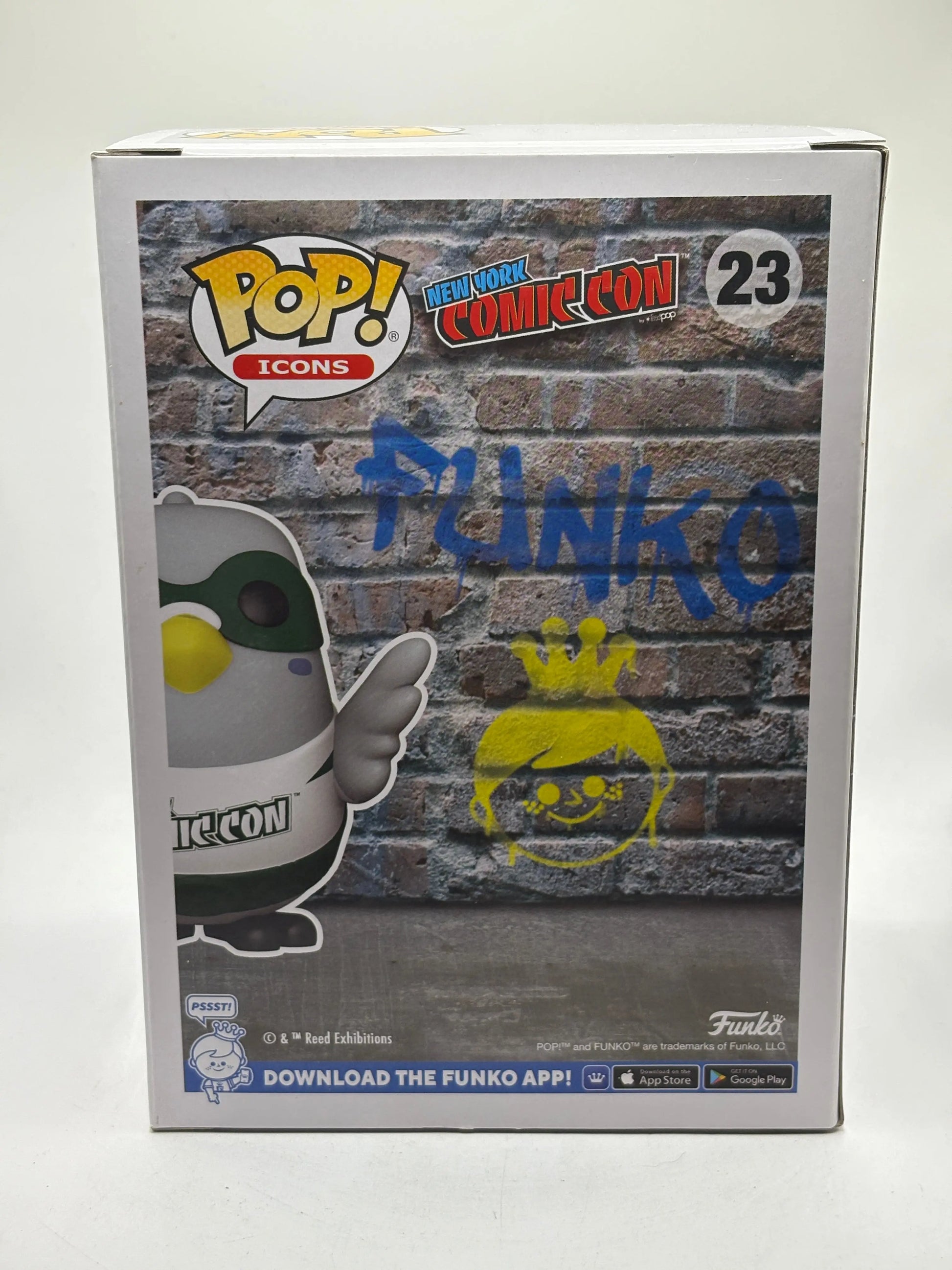 Funko POP! Icons NYCC #23 Paulie Pigeon NYCC 2021 Limited 1500 Pcs FRENLY BRICKS - Open 7 Days