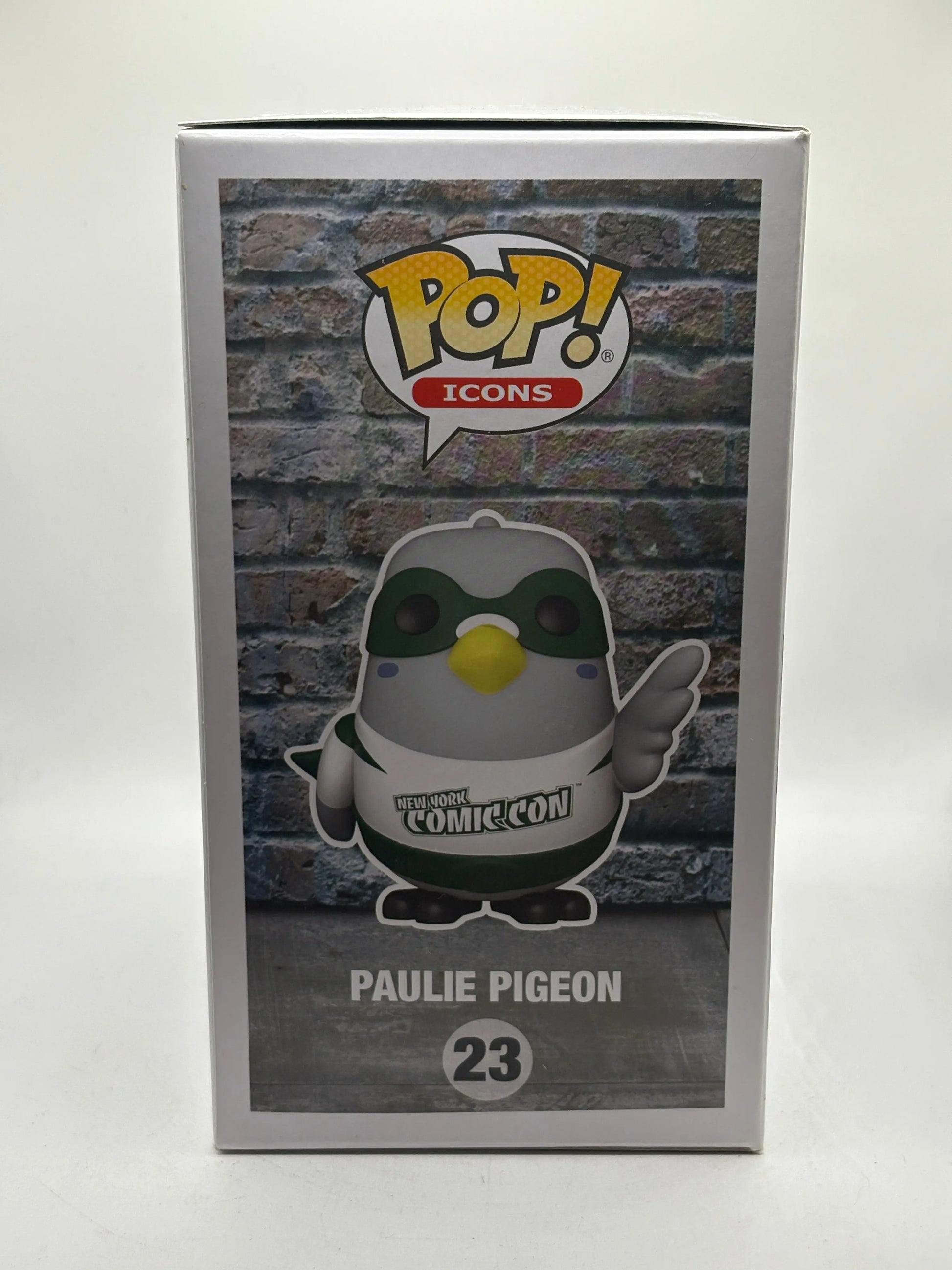 Funko POP! Icons NYCC #23 Paulie Pigeon NYCC 2021 Limited 1500 Pcs FRENLY BRICKS - Open 7 Days