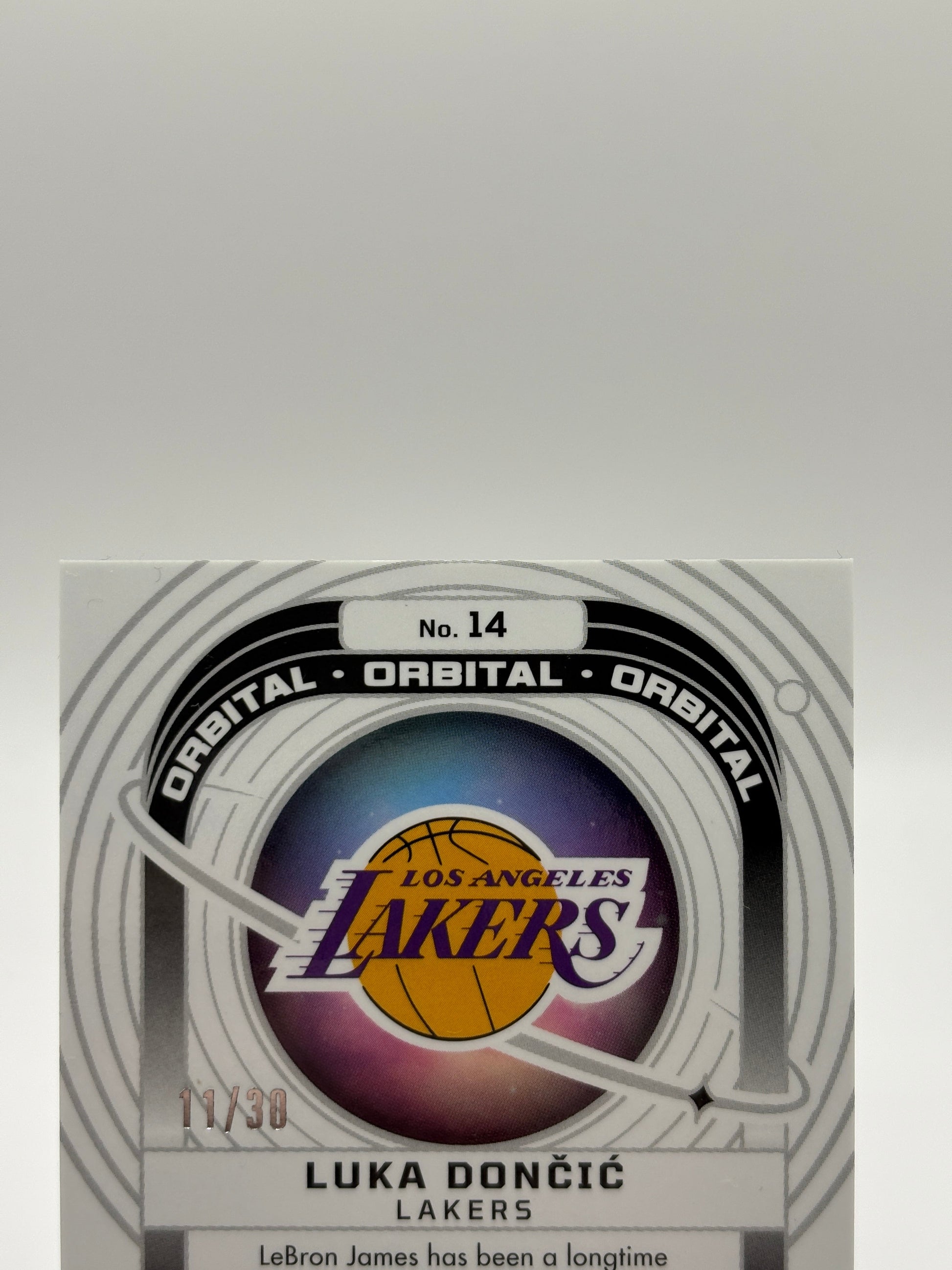 2024-25 Panini Obsidian Basketball - Luka Doncic #14 11/30 Orbital Blue FRENLY BRICKS - Open 7 Days