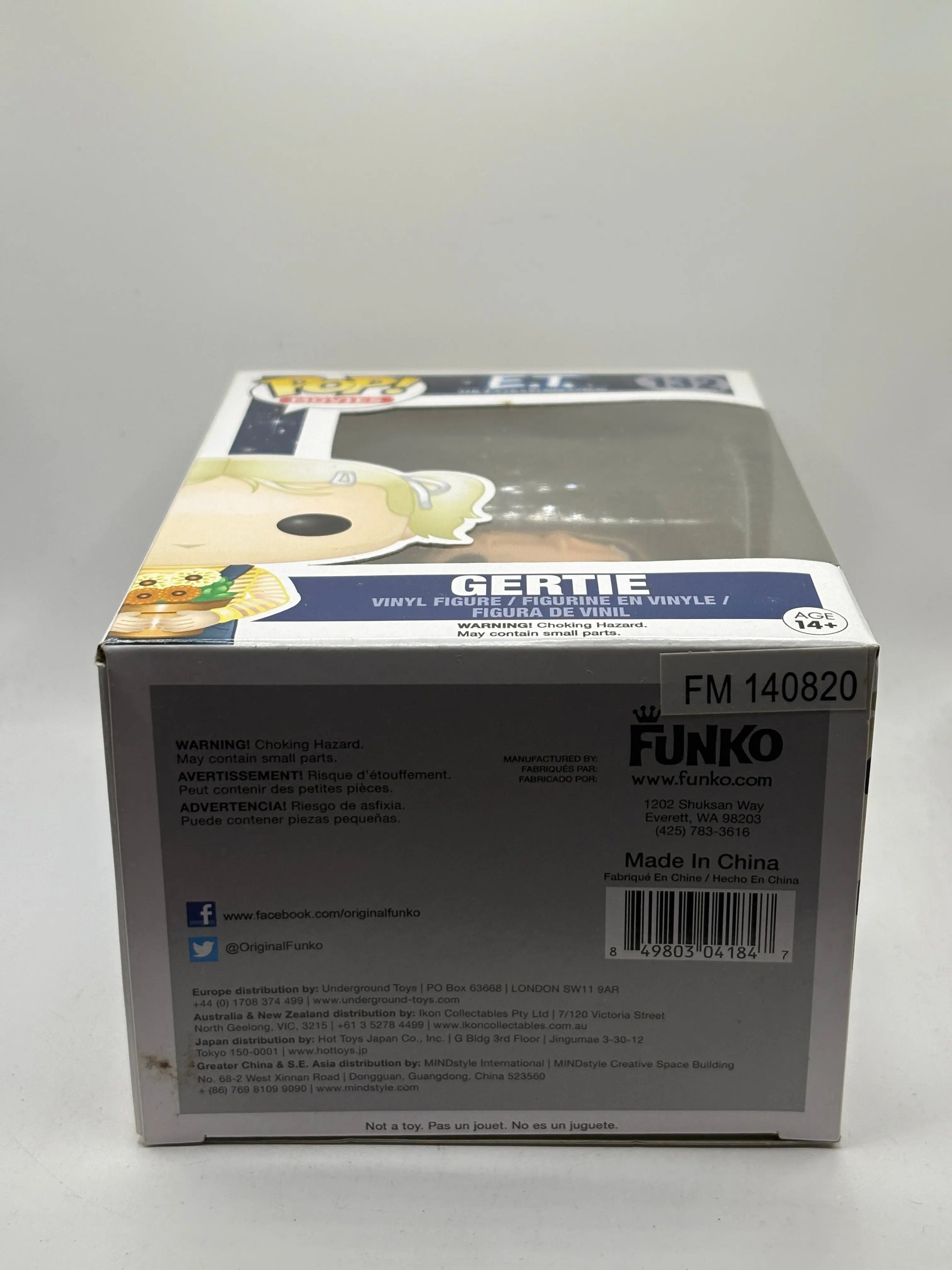 Funko POP! Movies E.T #132 Gertie Vinyl Figure FRENLY BRICKS - Open 7 Days