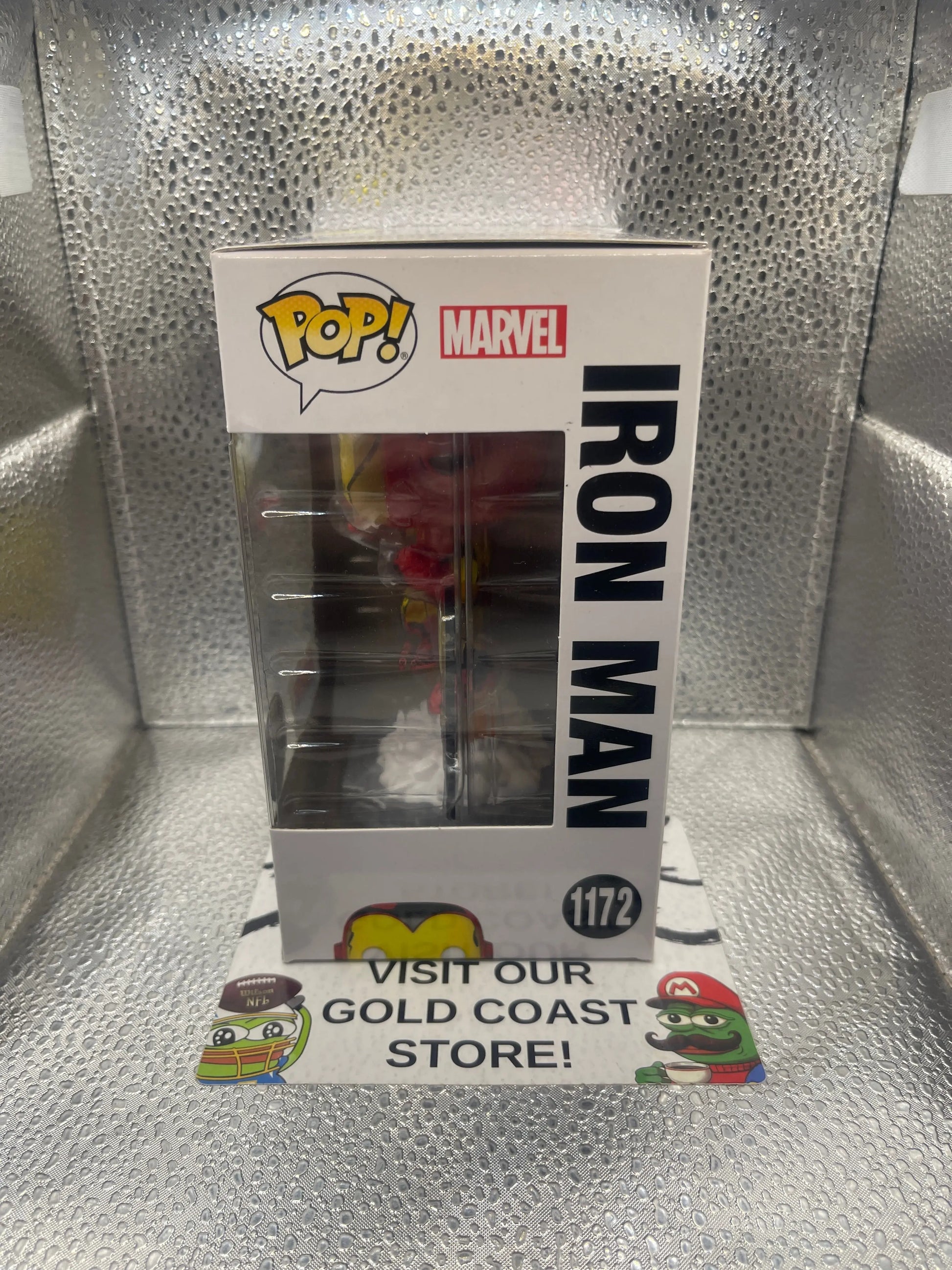 Funko POP! Marvel The Avengers #1172 Iron Man 60th (With Pin) FRENLY BRICKS - Open 7 Days