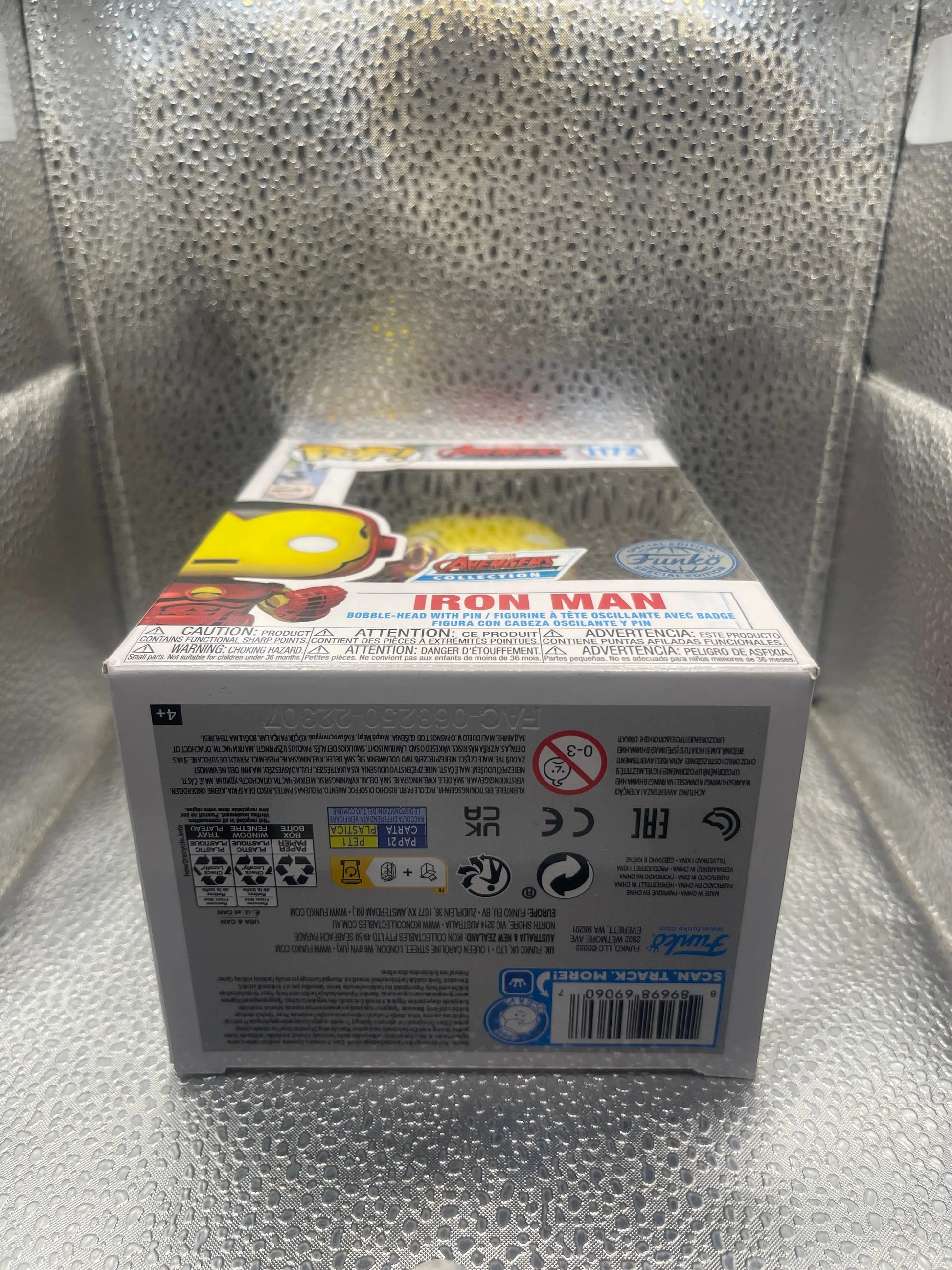 Funko POP! Marvel The Avengers #1172 Iron Man 60th (With Pin) FRENLY BRICKS - Open 7 Days