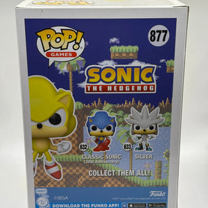 Funko POP! Games Sonic the Hedgehog #877 Super Sonic First Appearance 2022 Summer FRENLY BRICKS - Open 7 Days