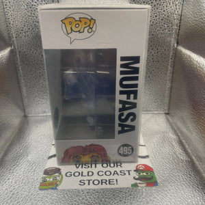 Funko Pop! Disney - Mufasa (Glitter) -Pop In A Box (Exclusive) #495 Lion King FRENLY BRICKS - Open 7 Days