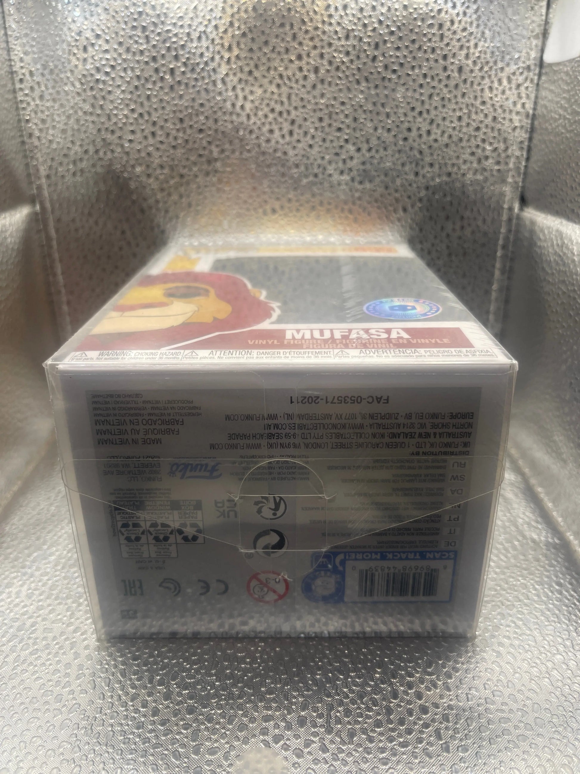 Funko Pop! Disney - Mufasa (Glitter) -Pop In A Box (Exclusive) #495 Lion King FRENLY BRICKS - Open 7 Days