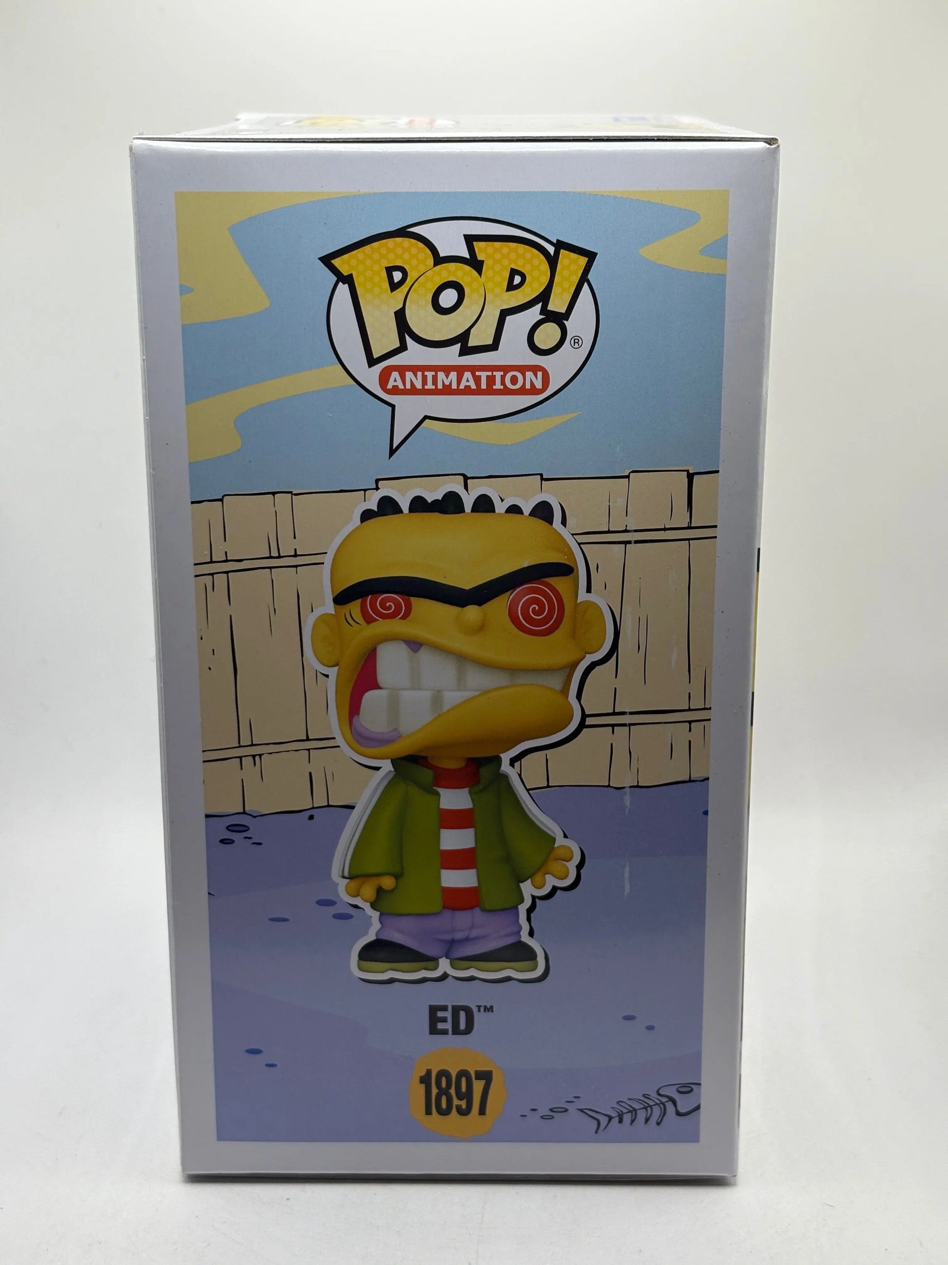 Funko POP! Animation Ed, Edd n Eddy #1897 Ed Limited Chase Edition FRENLY BRICKS - Open 7 Days