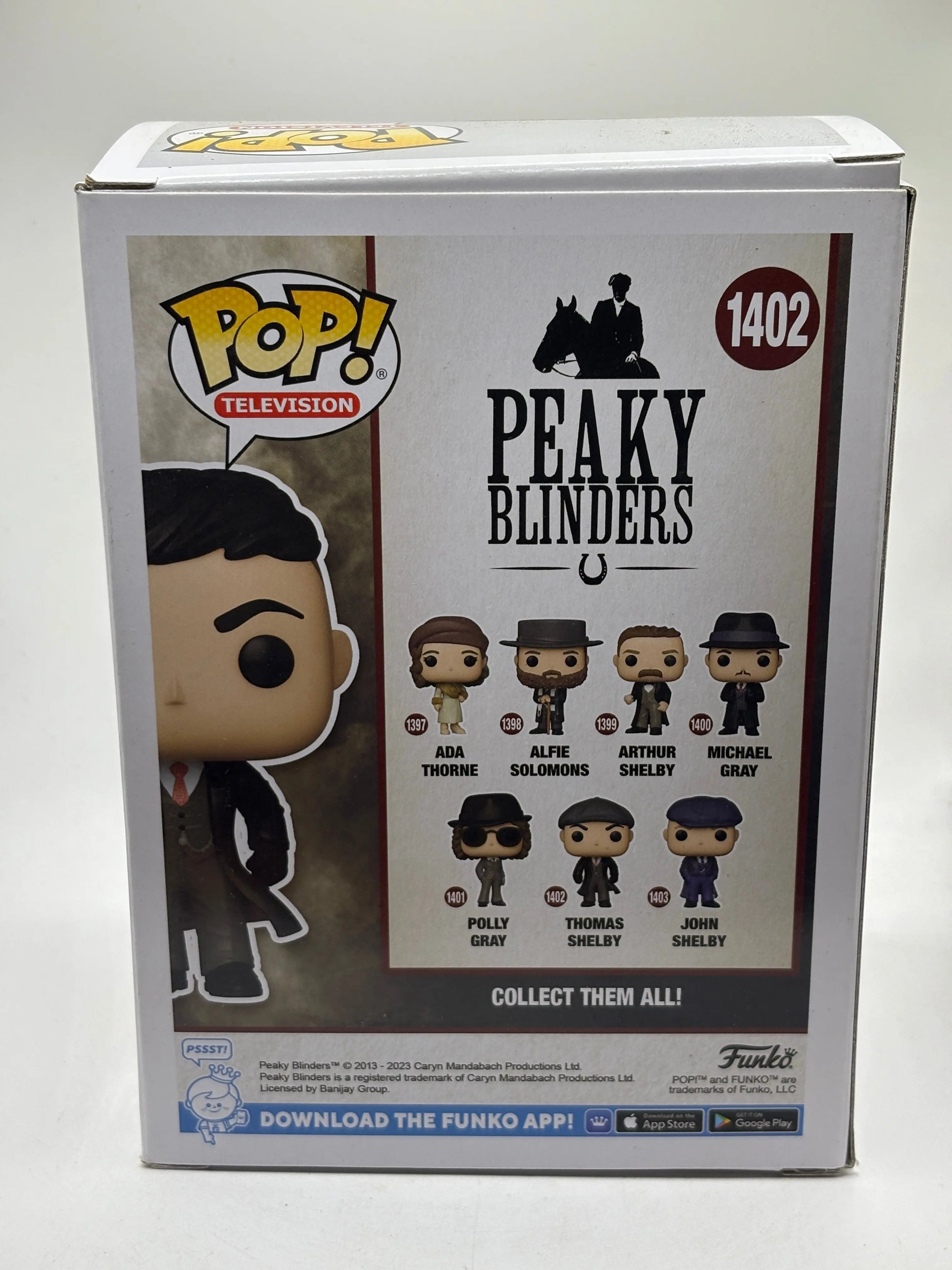 Funko POP! Television Peaky Blinders #1402 Thomas Shelby Vinyl Figure FRENLY BRICKS - Open 7 Days