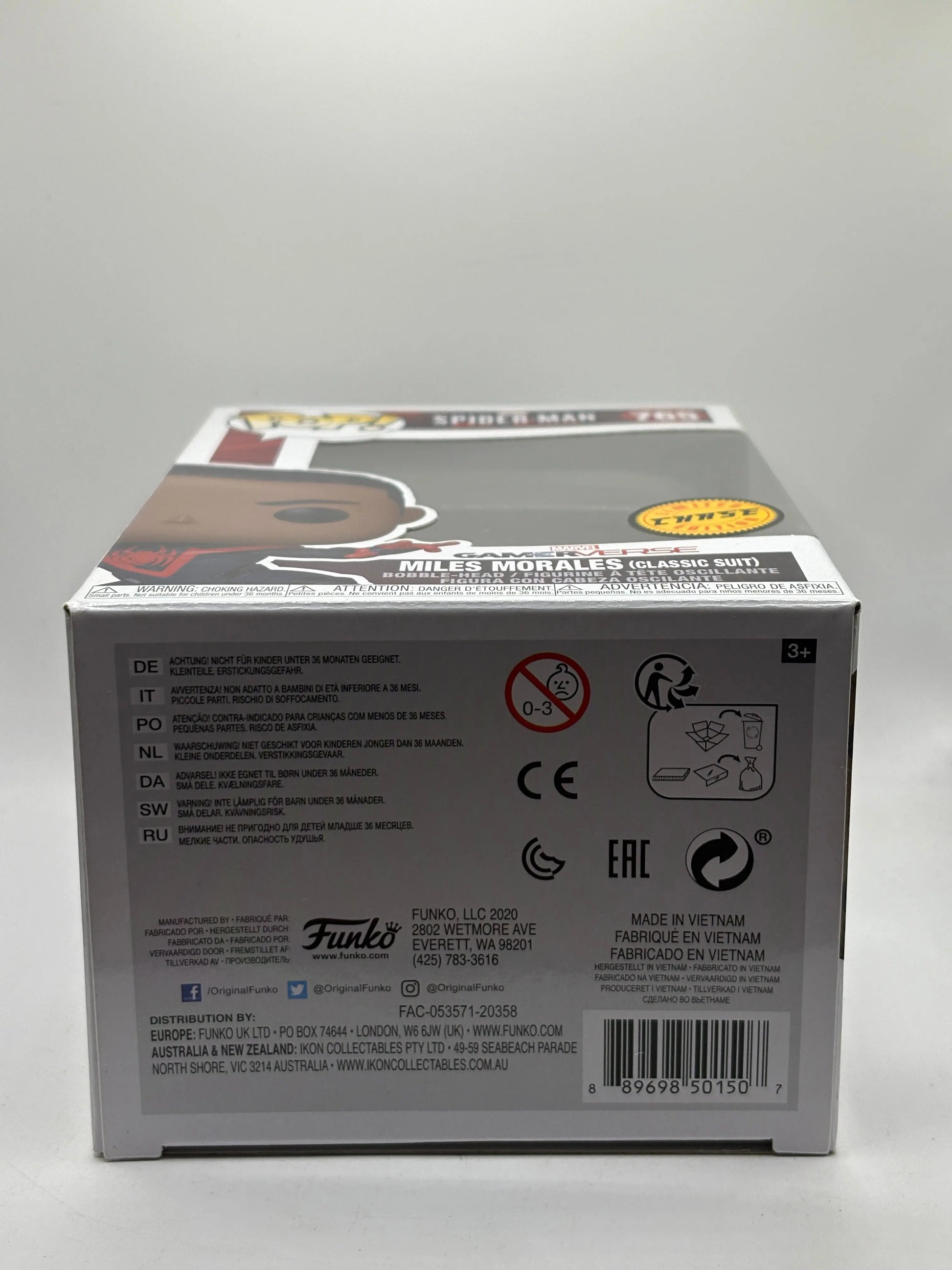 Funko POP! Spider-man Miles Morales #765 Miles Morales Classic Suit Chase FRENLY BRICKS - Open 7 Days