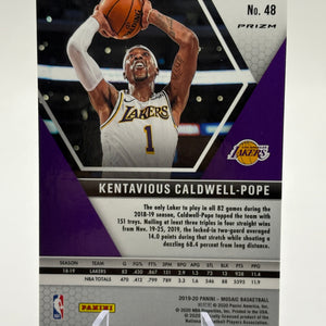 2019-20 Panini Mosaic Genesis Prizm Kentavious Caldwell-Pope #48 FRENLY BRICKS - Open 7 Days