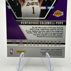 2019-20 Panini Mosaic Genesis Prizm Kentavious Caldwell-Pope #48 FRENLY BRICKS - Open 7 Days